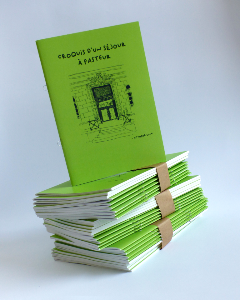 croquis d'un séjour à pasteur hôtel pasteur inès collet rennes