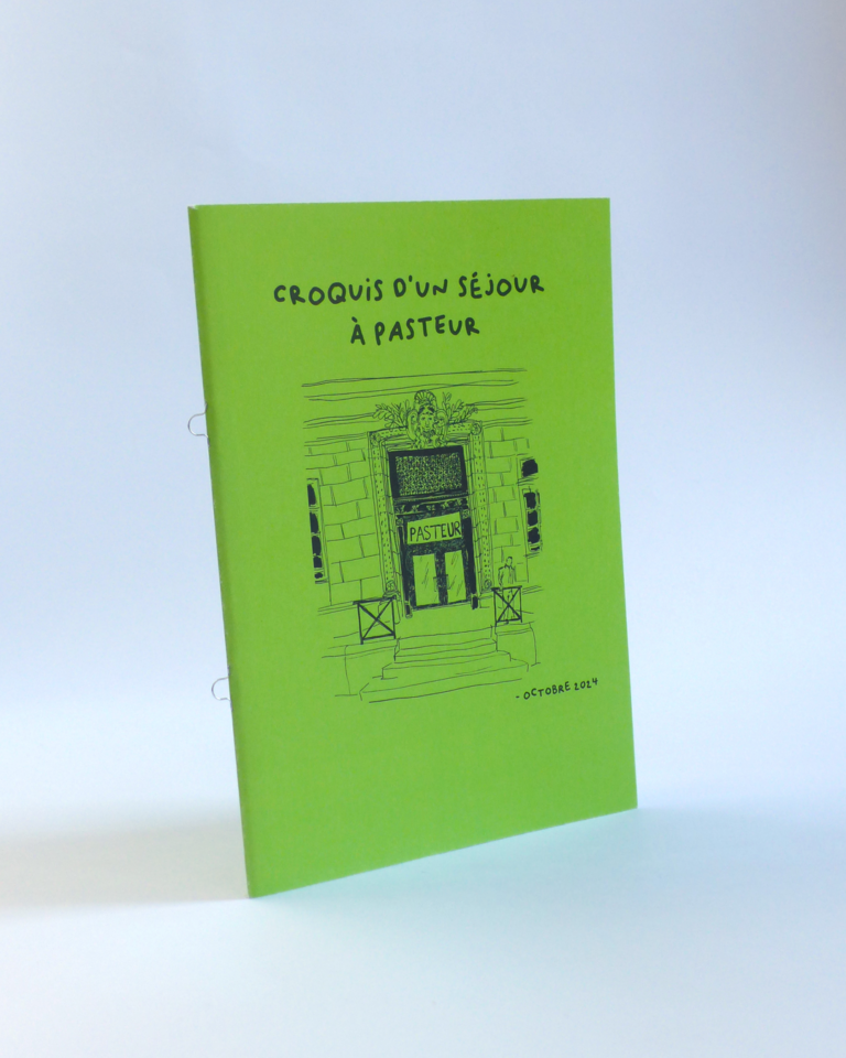 croquis d'un séjour à pasteur hôtel pasteur inès collet rennes