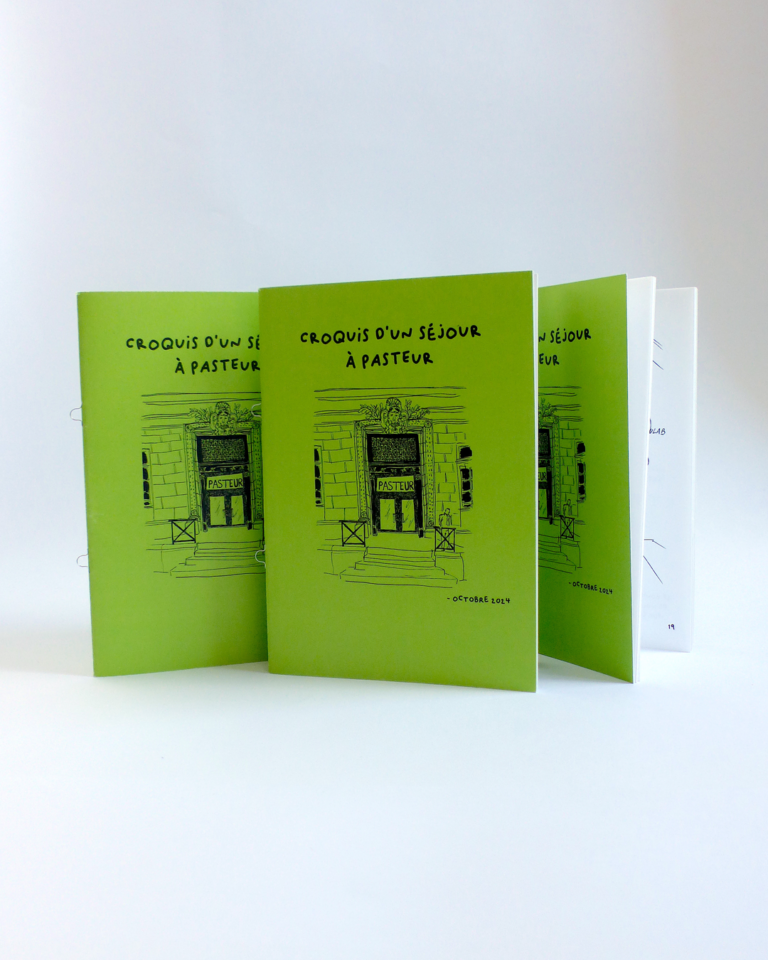 croquis d'un séjour à pasteur hôtel pasteur inès collet rennes