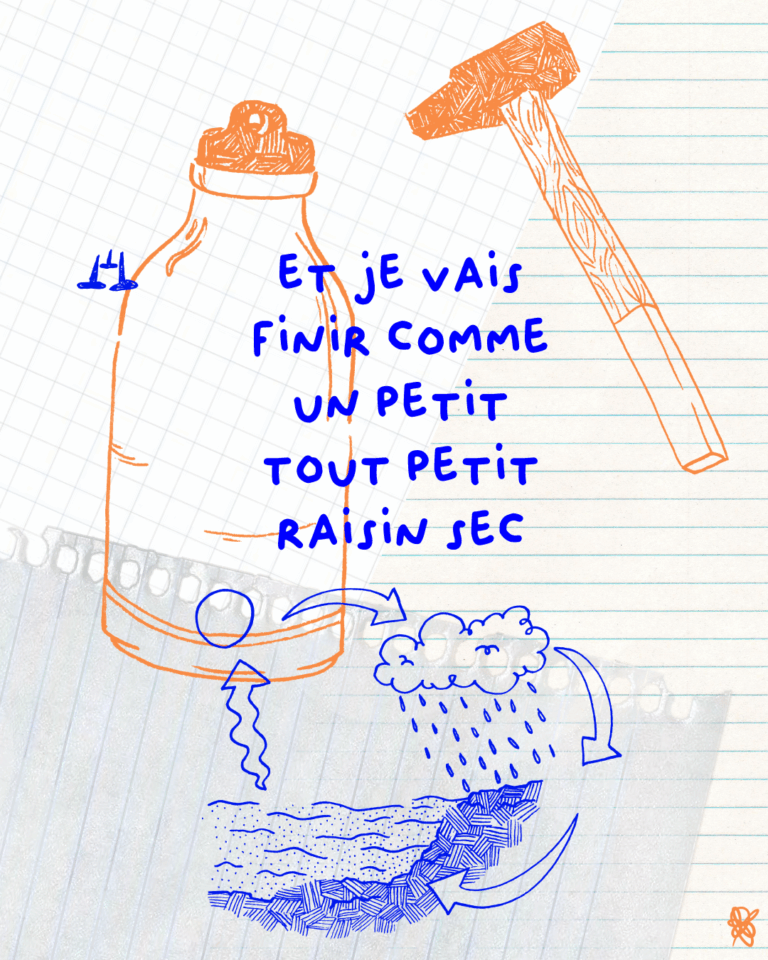 eau secours cie tournesol bleu inès collet illustration