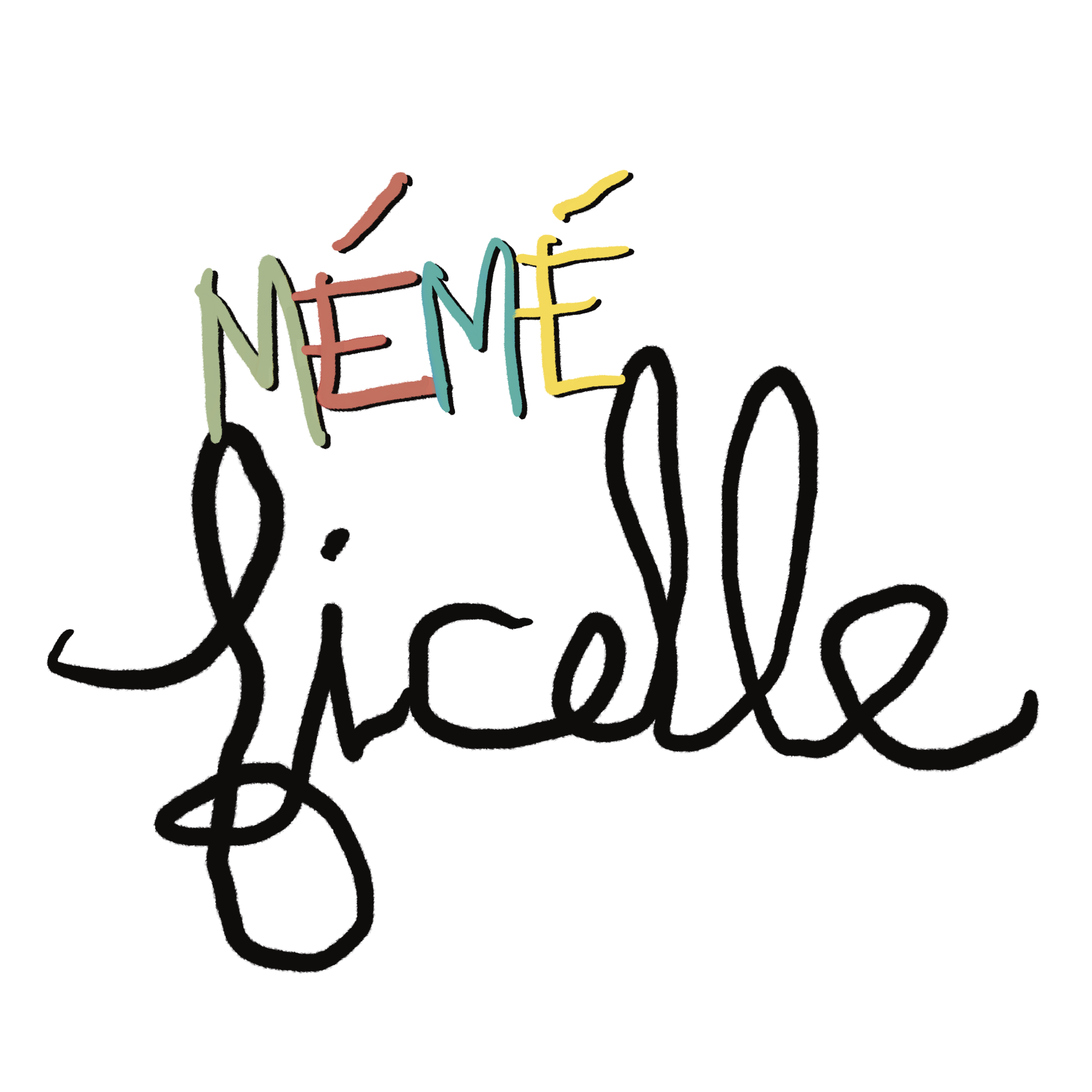 mémé ficelle collet inès illustration